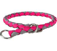 Trixie CAVO collier rond "Stop pulling" - fuchsia/graphite Taille : L:47-55cm/18mm