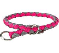 Trixie CAVO collier rond "Stop pulling" - fuchsia/graphite Taille : S:25-31cm/12mm