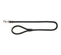 Cavo laisse L-XL : 1 m - o 18 mm - Noir - Pour chien