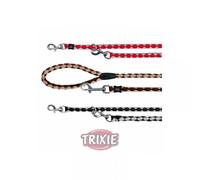 TRIXIE Cavo Laisse noir/argent S-XL 1m/Ø12mm Chien