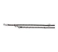 TRIXIE Cavo laisse reglable L-XL : 2mxO18mm - Noir et argent - Pour chien Noir G