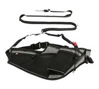 Cintura da jogging 70-130cm x 23cm colore nero/grigio Trixie