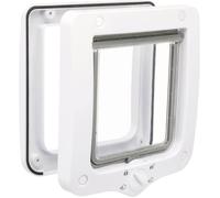 Trixie Chatière à 4 modes pour chat Blanc