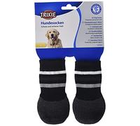 Trixie Chaussettes antidérapantes pour Chien Noir L