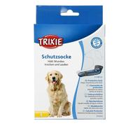 TRIXIE Chaussettes de protection en silicone - L : 10 cm-40 cm - Gris - Pour chien