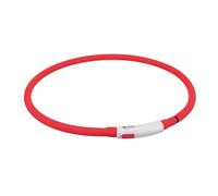 TRIXIE Collier Lumineux USB - Rouge