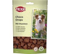 TRIXIE Choco Drops Friandises pour chiens 200 g - sans théobromine ni cacao - avec vitamines - 31613
