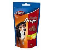 TRIXIE Choco Drops Friandises pour chiens 75 g - sans théobromine ni cacao - avec vitamines - 31611