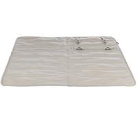 TRIXIE CityStyle 28230 Couverture de Voyage pour Chien - 80 x 80 cm - Beige - Couverture Chic pour Les déplacements - Peu encombrante, Confortable et Facile d'entretien