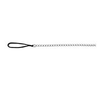 Trixie Classique Laisse Métal, Chromée, Poignée Nylon pour Chiens