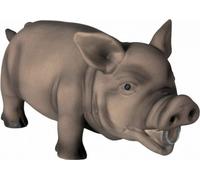 Trixie Cochon en latex avec voix d'animal originale 23 cm