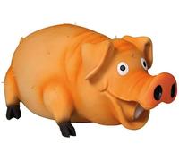 Trixie Cochon en soie latex avec voix d'animal 21 cm