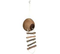 Trixie Coconut House for Hamsters, 100 x 13 cm, Double, Pack of 4