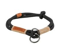 Trixie Collier anti-traction BE Nordic – Confortable, limiteur de traction – S-M Noir/Sable