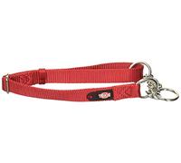 Trixie Collier Premium semi-étrangleur à arrêt sécurisé 35–50 cm 20 mm Rouge M-L