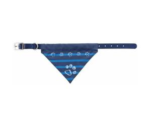 Trixie Collier avec Bandana en Nylon Indigo pour Chien 30/38 cm 20 mm Taille S/M