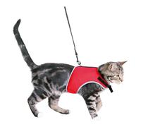 Trixie Harnais soft pour chat + laisse 1,20 m – Tour de ventre 24–42 cm – couleurs aléatoires