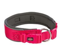 Trixie Collier de qualité supérieure 1995911 - réglable L‑XL 53–62 cm 50 mm néoprène fuchsia