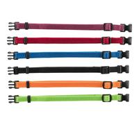 Trixie Colliers TR-15551 - Lot de 6 colliers pour chiot S-M 17-25 cm x 10 mm Multicolore