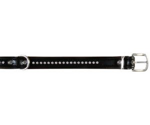 Trixie Collier De Mode De Noir De Chien Swarovski 20-24 Cm