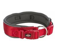 Collier Trixie PREMIUM extra large, L : 46-55 cm/50 mm, rouge/graphite
