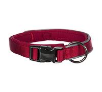 TRIXIE Collier Experience, M-L, 37 - 50 cm/20 mm, Rouge vin