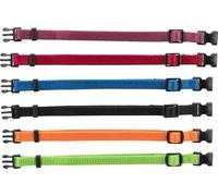 Trixie Colliers TR-15555 M-L 22-35 cm x 10 mm pour chiot Lot de 6 couleurs différentes