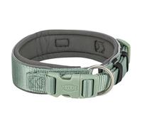 Trixie Collier pour chien de qualité supérieure, extra large, sauge/gris graphite