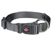 TRIXIE Collier Premium, L-XL: 40-65 cm/25 mm, Graphite