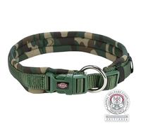 Trixie Collier PREMIUM, rembourré en néoprène, XS-S : 27-35 cm/10 mm, camouflage