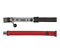 Trixie Collier avec Porte Adresse Réfléchissante en Nylon pour Chat avec clochette (Couleurs aléatoires)