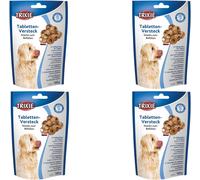 Trixie Comprimé Cache-Pilules Pour Chiens Pack De 4 4 X 100 G Complément Alimentaire Pour Chiens Facilite L'administration De Médicaments Ouverture Pour Comprimés