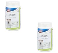 Trixie Comprimés Peau & Poil | Pack Double | 2 x 220 g | Complément alimentaire pour chiens | Régénération et apaisement de la peau | Avec zinc, biotine, levure de bière et acide silicique