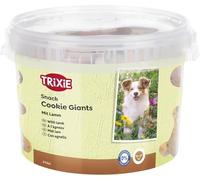TRIXIE Cookie Giants à l'agneau - Biscuits pour Chiens à l'agneau - sans Sucre ajouté - 1,25 kg - 31664