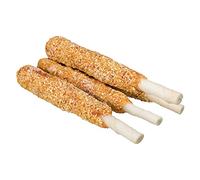 TRIXIE Corn Dogs Snacks pour Chiens au Canard et à la Peau de bœuf - Friandises sans Gluten - 4 pièces - Paquet de 100 g - 31749