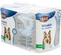 Trixie Couches pour chienne S-M 12 pièces - absorbantes, tour de taille 28-40 cm