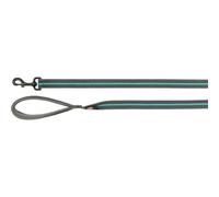 TRIXIE Fusion Bracelet Fusion Extra Long, L-XL, 1,80 m/25 mm, Graphite/Bleu océan