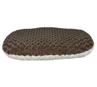 TRIXIE Coussin Kaline, Ovale, 70 × 47 cm, Gris/crème