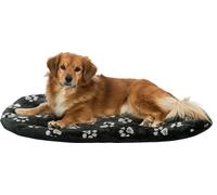 Trixie Coussin ovale JIMMY, 86 x 56 cm, noir avec pattes