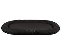 TRIXIE Coussin Samoa Classic, ovale, 120 × 95 cm, noir
