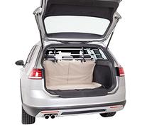 TRIXIE Couverture de coffre auto avec pare choc Beige et noir