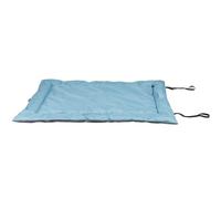 Trixie Couverture de voyage Samoa Classic 120 x 80 cm pour tapis rafraîchissant Bleu glacé/Gris