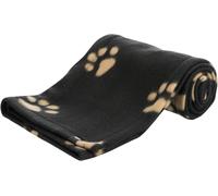 TRIXIE Couverture doublee Beany pour Chien, Noir, 100x70cm (Lot de 1)