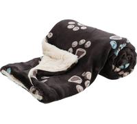 Trixie couverture en peluche Jimmy - taupe/beige - 100 × 70 cm