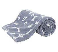 Trixie Couverture Kenny, Peluche, 150 × 100 cm, Bleu
