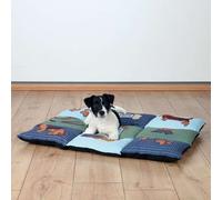 Trixie couverture Patchwork 80 × 55 cm, bleu/vert