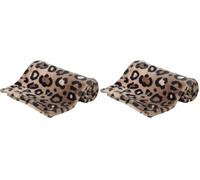 TRIXIE Couverture pour Chien Leo - Fond antidérapant - Marron - 70 × 50 cm (Lot de 2)