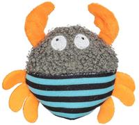 TRIXIE Crabe en peluche légère en polyester pour chats - 9 cm