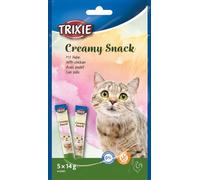 TRIXIE Creamy Snacks au Poulet, 5 × 14 g