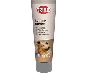 TRIXIE Crème d'agneau - Friandise pour chien sous forme de crème - Grande récompense - Idéale pour administrer des médicaments - Sans gluten - Sans sucre ajouté - 110 g - 31843
